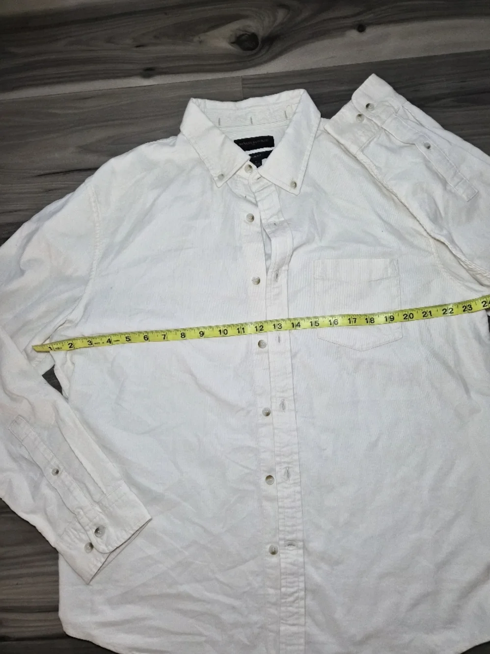Men's Banana Republic Button-Down Shirt - Classic Long Sleeve Slim Fit